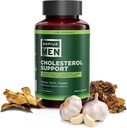 Suplemento de apoyo colesterol con Arjuna, Ajo, Guggul y otras hierbas y vitaminas, soporta los niveles normales de colesterol, suministro de 60 días, 120 cápsulas