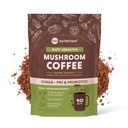 360 Nutrición Café de cuarto de baño instantáneo con chaga Superfood Mushroom y Prebióticos, Probióticos para Gut Health, y Focus Support ¦ Dark Roast, No Añadido Sugar 5 oz (Gut Blend)