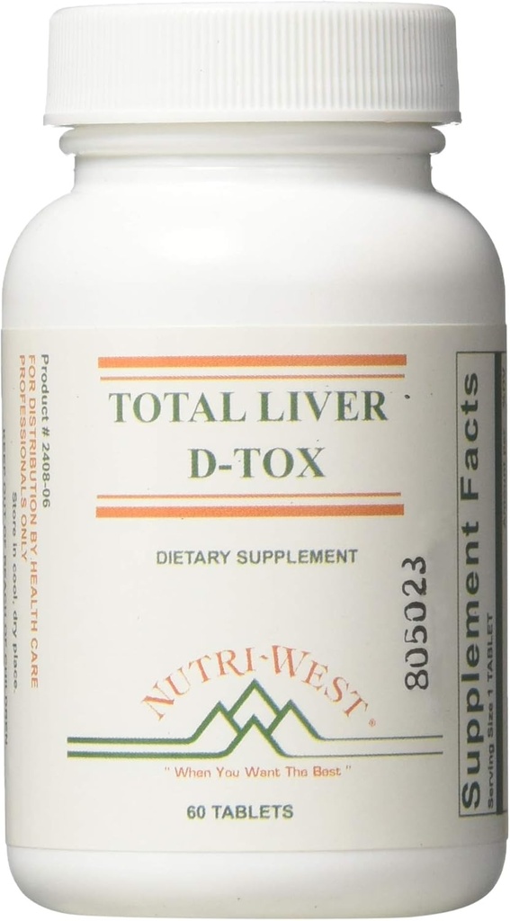 Nutri-West - Total Liver-D-Tox - 60