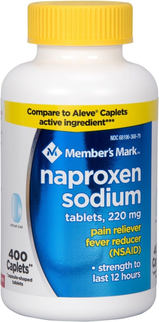 Marca del miembro 220 mg Naproxen Sodium (400 ct.) por Miembros Mark