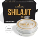 Sonatural Shilajit Pure Himalayan Organic - 30g Gold Grade 100% puro Shilajit Resin with Fulvic Acid &amp; 85+ Trace Minerals Complex for Energy &amp; Immune Support, (2 Meses Supply)
