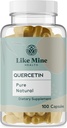 Como Mine Quercetin (100 cápsulas), Puro " Natural, Único Ingrediente, Suplemento dietético para las mujeres