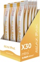 Mitra9 Kava Powder RelaxPak - Orange Dreamsicle Kava Extract Powder Packets ← Mood Enhancer ← Plant Based ← Promueve la calma natural y la claridad ← Easy Open Single-Serving Stick (30)