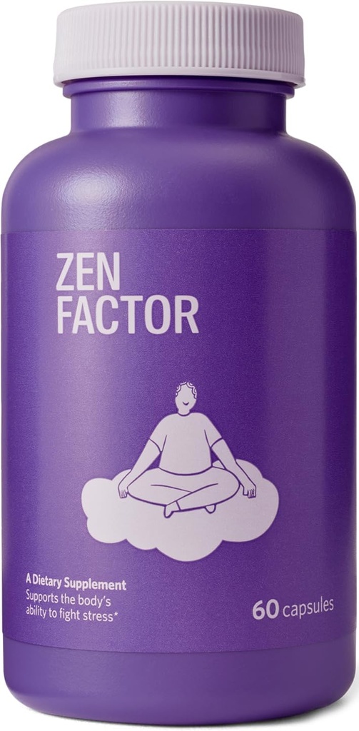 Suplemento del factor Zen con flor de pasión y fosfatidilserina - 60 cápsulas