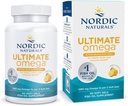 Nordic Naturals Ultimate Omega en Fish Gelatin, Lemon Flavor - 60 Soft Gels - 1280 mg Omega-3 - High-Potency Fish Oil Suplemento - EPA & DHA - promueve Brain & Heart Health - Non-GMO - 30 Servings