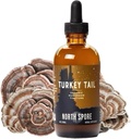 North Spore Organic Turkey Tail Tincture Silencioso Mushroom Suplemento para Immune Wellness Silencio Sustentably Grown " Confirmado para Potency ¦ Trametes Versicolor Extract ← Vegan, Non-GMO - 4oz