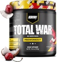 REDCON1 Total War Pre Workout, Tiger's Blood - L Citrulline, Malic Acid, Green Tea Leaf Extract for Pump Boosting Pre Workout for Women &amp; Men - 3.2g Beta Alanine to Reduce Exhaustion (30 Servings)