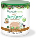 MacroLife Naturals MacroCoco Verdes Chocolate Superfood Powder para niños Frutas crudas verduras Probióticos " Enzimas digestivas, Energía Inmunitaria, No GMO, Vegan, Gluten, Dairy Free - 7oz (32 Servimientos)