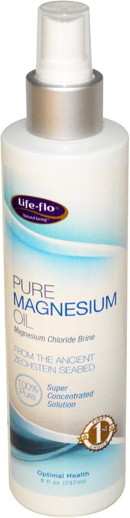 Aceite de Magnesio Puro de Vida - 8 oz