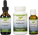Remedios nativos Moodcalm; Mindsoothe y Purecalm Ultrapack (uno de cada uno), 0,5 Unidades