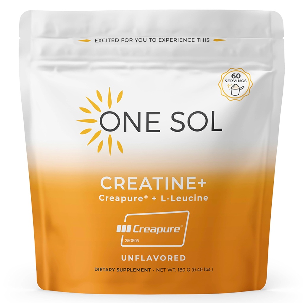 Una crema de Sol para las mujeres Ganancia de Booty, todas las mujeres naturales polvo de crema w Creapure " Leucine, aumentar la masa muscular magra, reducir el tiempo de recuperación, promueve la salud del cerebro " (sin sabor, 60 servicios)