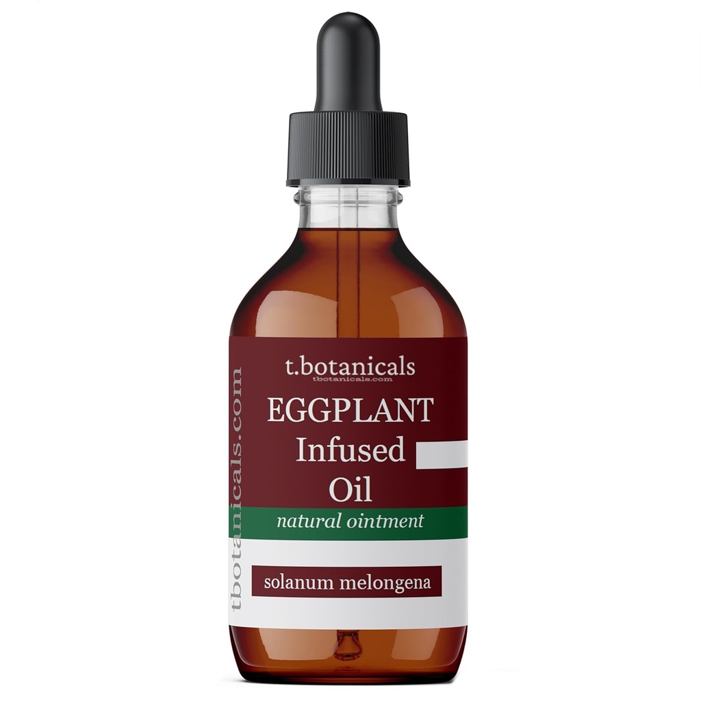 Eggplant Oil Infused Oil for Skin Disorders Broad Spectrum Eggplant Extract