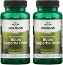Swanson Butea Superba Root Full Spectrum Intimacy & Sexual Support 400 Milligrams 60 Capsules (2 Pack)