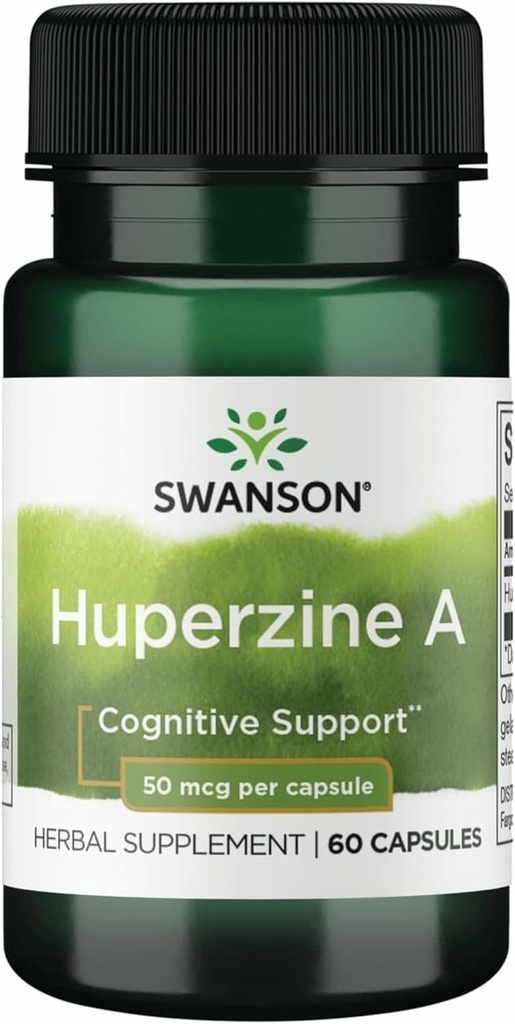 Swanson Huperzine A 50 mcg 60 cápsulas