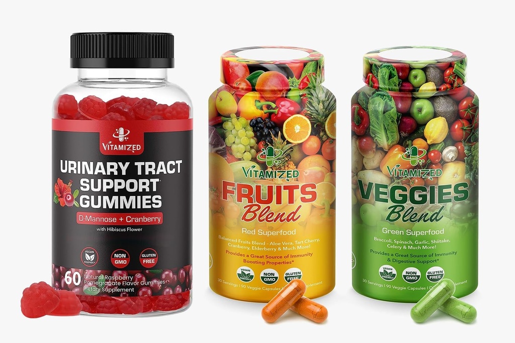 Completo Wellness Combo: Urinary Tract &amp; Fruits/Veggies