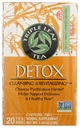 Triple hoja desintoxicación té - 20 bolsas (Pack de 2)