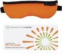 Revoluciones Compresss Ojo Calentado - Calor húmedo para Alivio Ojo Seco, Lavable, Máscara de Ojo Caliente Reutilizable &amp; Microondas para MGD, Blepharitis Ojo Seco &amp; Ojos con Protección de Sterileyes