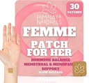 Femme Herbal Patches – 30-Day Supply – Non-Latex, Vegan-Friendly, y Fácil de Usar