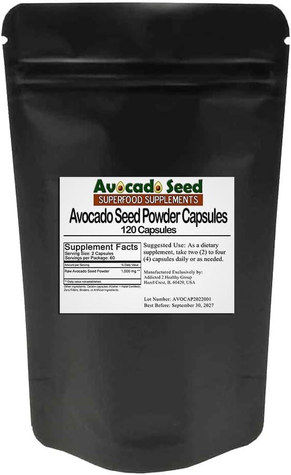 Avocado Seed Capsules - 120 Conde