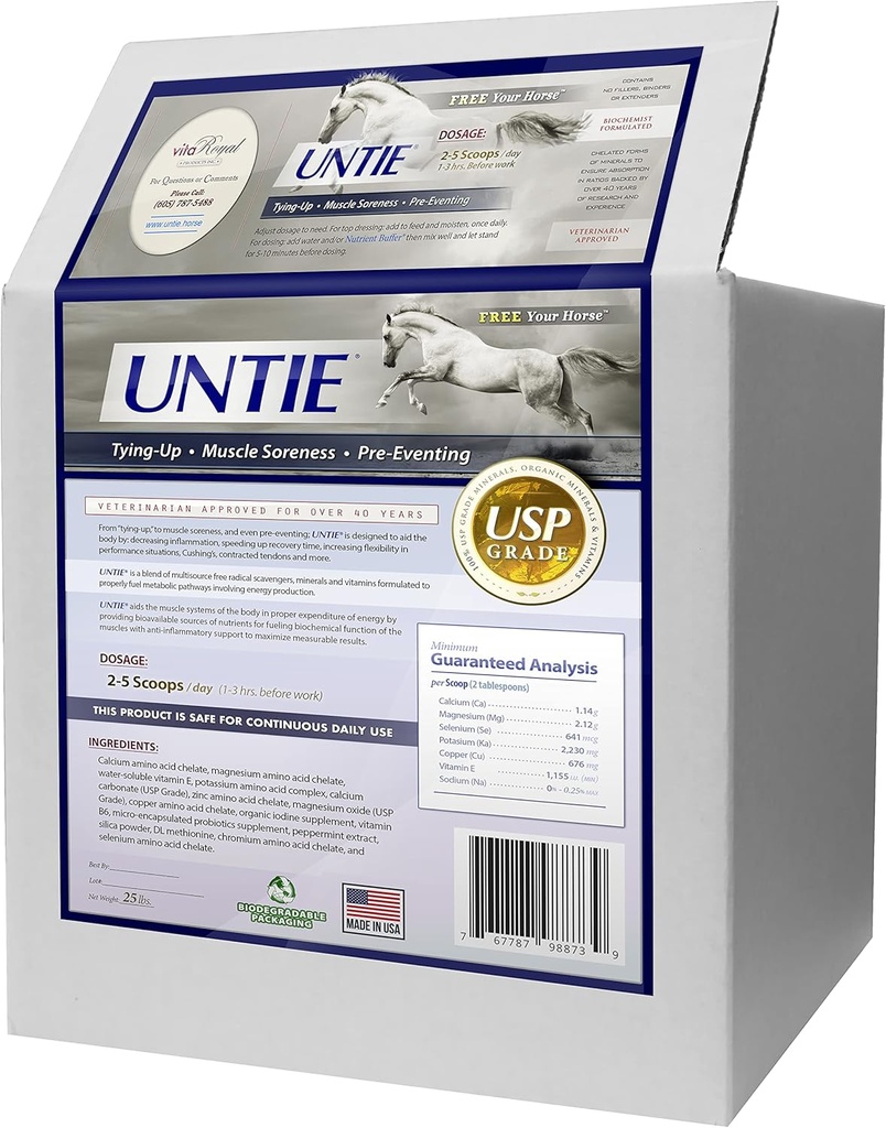 para Caballos - Inflamatorio, Musculo y Soporte Conjunto - 100% Absorbable (25 libras.)