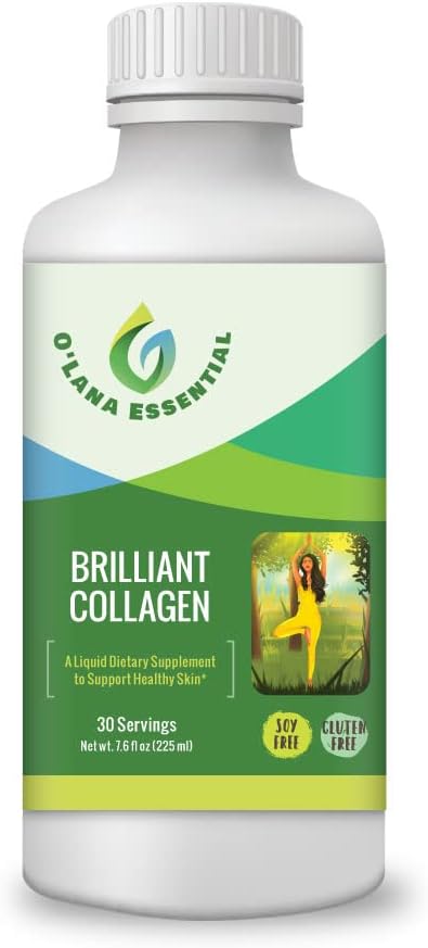 Suplemento de Collagen líquido marino -1,000mg Morikol Tripeptide Marine Collagen Plus 1000mg Biotin Acid hialurónico Vitamina C Saludable Piel de piel uñas Soporte conjunto GMP GMP Certified Gluten