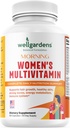 100% Mujeres Puras Multivitamina para el Crecimiento del Peluquero + Vitaminas Completas para Mujeres – Biotina, Zinc, Antioxidantes – Apoya la Esquía, Energía, Salud Inmune – Hecho en EE.UU. – 60 cápsulas