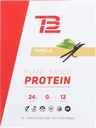 TB12 Vanilla Protein Powder, 1.12 OZ cada uno, 12 Cuenta (Pack of 1)