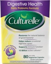 Culturelle Digestive Health Probiotic - 2 Boxes, 80 Capsules Cada uno
