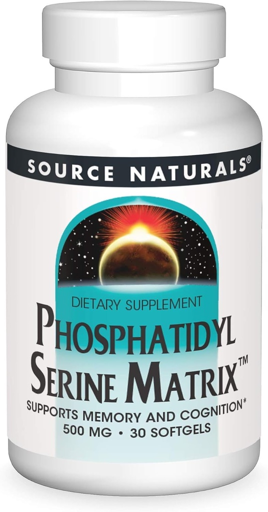 Fuente Natural Phosphatidyl Serine Matrix 500 mg - 30 Softgels