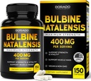DORADO NUTRITION Bulbine Natalensis Extract 400mg Por Serving (150 cápsulas) - Extracto ultra concentrado - Soporte Vitalidad, Fuerza, Masa muscular - Gluten Gratis, No GMO, EE.UU.