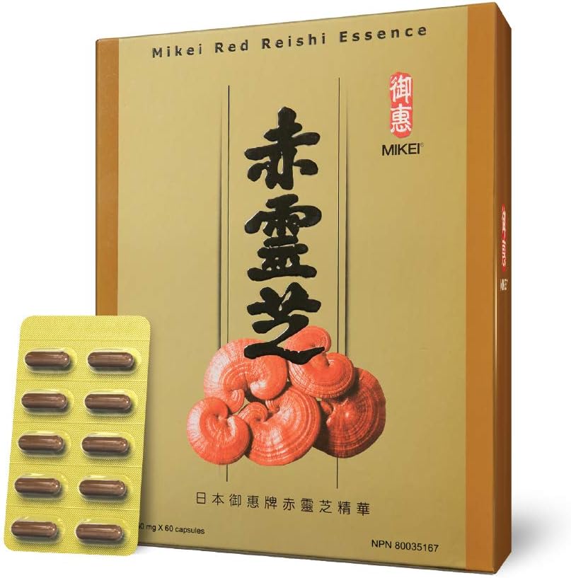 Mikei Red Reishi - 60 cápsulas