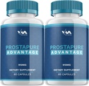 (2 Pack) ProstaPure Prostate Support Capsules – Prosta Pure Pills Supplement, Maximum Strength, Nueva Formulación Multivitamínica Mejorada, ProstaPure Reviews, 120 cápsulas