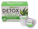 Detox Copas de Servicio Única de Té Herbal para Todos los días - Limpieza y Revitalización de Suplementos del Cuerpo - 10 Copas (3-gram Serving/Cup)