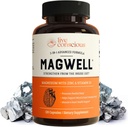 Conscious Magwell Magnesium Zinc &amp; Vitamina D3 - Magnesium Glycinate, Malate, " Citrate - Triple Suplemento para Hombres Mujer - para el sueño, el hueso, el corazón, Immune Support - 120 Caps