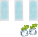 20 Hojas Fresadoras de gel de refrigeración, Tiras de frente de enfriamiento Cool Gel Pads for Dog Foot Baby Kids Adult Relieve Headache,Toothache Pain, Drowsiness Fatigue Refreshing Sunstroke