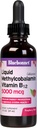 Bluebonnet Liquid Methylcobalamin Vitamina B12 5000 mcg Active Coenzyme Form of Vitamin B 12 Liquid Drops Energy Supplement for Women &amp; Men - Vegan, Gluten-Free - Raspberry Flavor - 2 Fl Oz