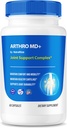Arthro MD+ Capsules, soporte conjunto oficial Arthro MD, All Natural Formula to Support Flexibility and Mobility, Píldoras Premium para juntas saludables, Arthro M D Review (60 Capsules)
