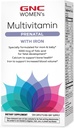 Fórmula multivitamínica prenatal de GNC con hierro, apoya el embarazo y el desarrollo saludable del bebé, ácido fólico esencial nutritos, zinc, calcium más vitaminas B, 120 cápsulas