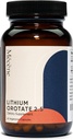 Lithium Orotate 2.5mg of Elemental Lithium, 60 Vegetarian Capsules, Dietary Supplement, Non-GMO