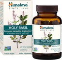 Himalaya Holy Basil - Herbal Adrenal Support for Stress Relief, Relaxation, Energy Support and Occasional Sleeplessness - Vegan, Non-GMO, Gluten Free, 720 mg, 60 Capsules