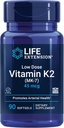 Extensión de la vida Vitamina K2 – Apoya la salud Arterial – No GMO, Libre de gluten – 90 Softgels