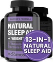 NooMost Natural Sleep Aid Suplementos con Magnesium,L theanine &amp; Garcinia ¦ Sleep Pills for deep &amp; Restful Sleep for Adults ← Non-Habit-Forming ¦ Ayudas Fall Asleep Fast Stay Asleep Longer ← 60 Tabs