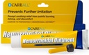 CareAll Hemorrhoidal Ointment 2.0 oz con Applicator. Ayuda a Alimentar la quema, picazón y molestias asociados con los Tissues Hemorrhoidales Inflamados. Dye, Phthalate y Fragrance Gratis