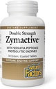 Factores naturales - Zymactive Proteolytic Enzyme Double Strength, Soporta una respuesta inflamatoria saludable para ayudar al músculo y la función conjunta, Gluten Free, Non-GMO, 30 Tablets Enteric Coated