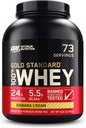Optimum Nutrition Gold Standard 100% Whey Protein Powder, Banana Cream, 5 libras (Packaging May Vary)