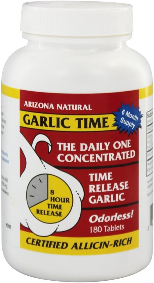 Garlic Time T/R 1800Mg 180 Tab