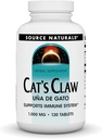 Fuente Naturales Claw Bark UNA de Gato 1000 mg Suplemento dietético - Apoyo Sistema Inmunitario - 120 Tabletas