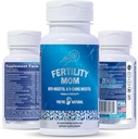 USTED ES NATURAL Concepción Fertilidad Vitaminas para Mujeres - Vitaminas Prenatales - Myo-Inositol, D-Chiro Inositol &amp; Folate, Regula Ciclo, Ovulación de Ayuda, Apoyo hormonal &amp; Ovariano, Vitex, 30 Day Supply