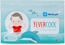 FeverCool Patches - Cooling Patches for Fever, Migraine & Headache Relief TENIDO EN LOS EE.UU. TENIDA Cool Temperature TENIDA Mess " Odor Free ANTE Adultos " Kids 2+ TEN 1 Pack (4 x Patch)