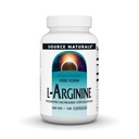 Fuente Naturales Forma libre L-Arginina, 500mg - 100 cápsulas